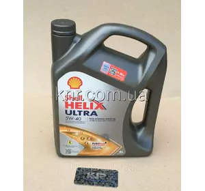 Масло SHELL Helix Ultra SAE 5W40 4L JAC S3